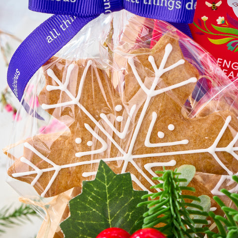 Gingerbread Snowflake cookie