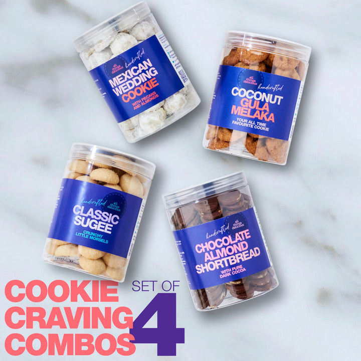 Cookie Craving Combo - 4 Medium Jars