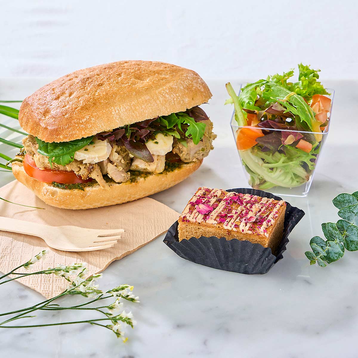 Vegetarian Sandwich Box