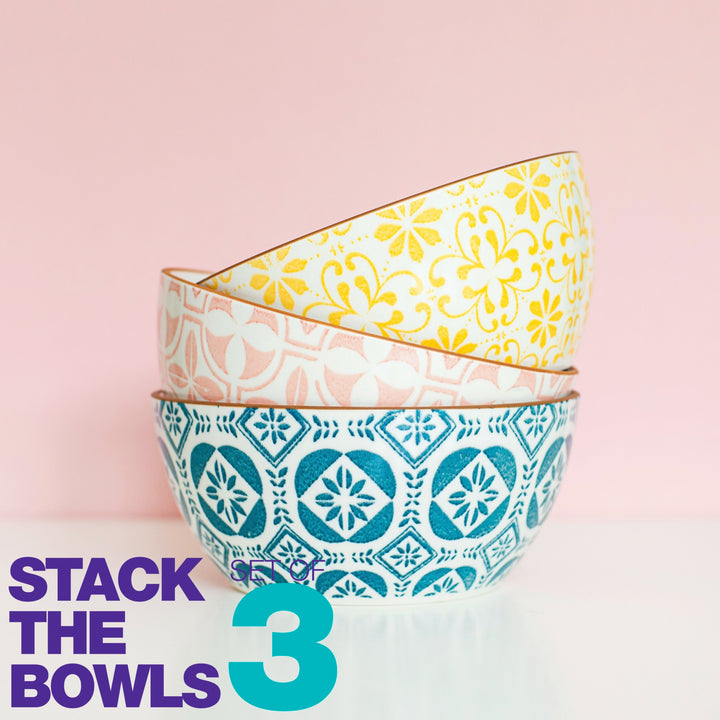 Stack The Bowls  - set of 3