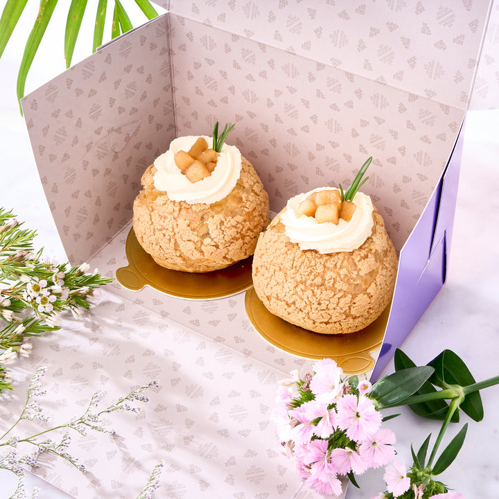 Apple Pie Choux Puff (Box of 2)