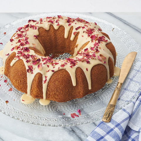 Earl Grey Rose Pound Cake