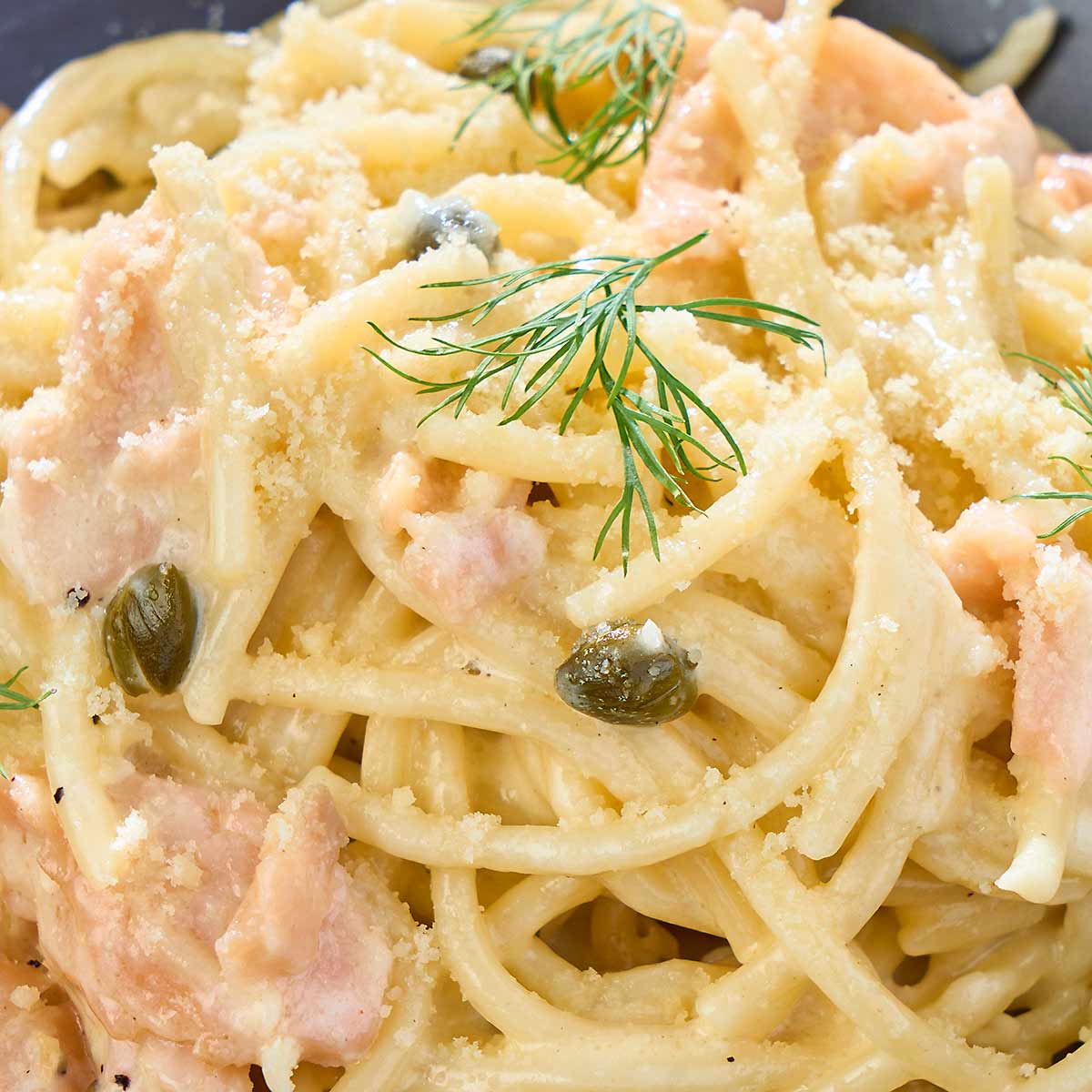 Pasta Bento - Creamy Smoked Salmon Pasta