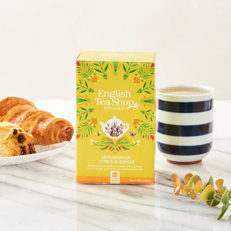 English Tea Shop Teas Lemongrass Ginger & Citrus