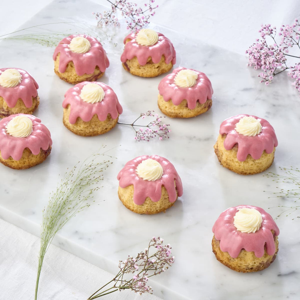 Mini Raspberry Ripple Bundt (Box of 9)