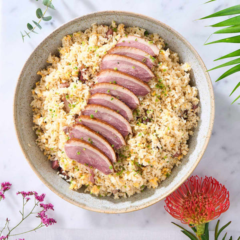 Fried Rice with Smoked Duck