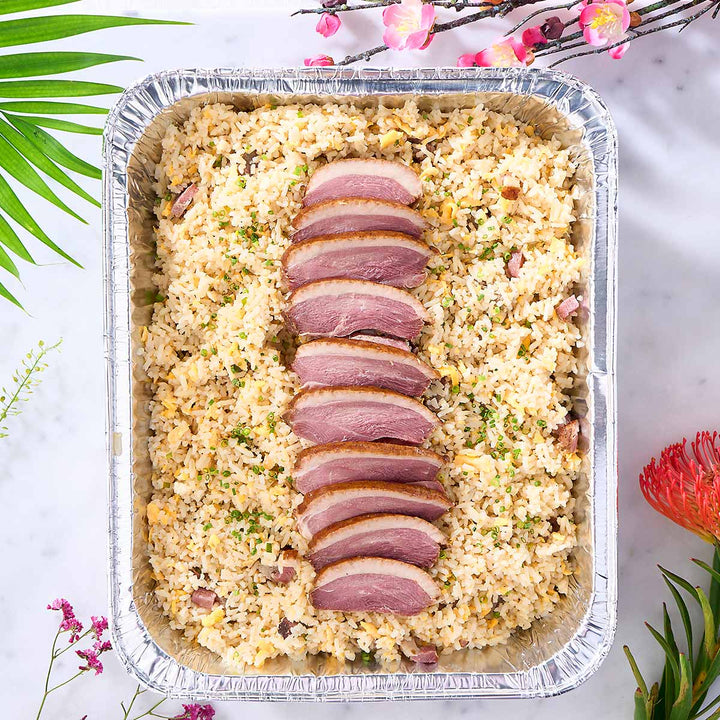 Fried Rice with Smoked Duck