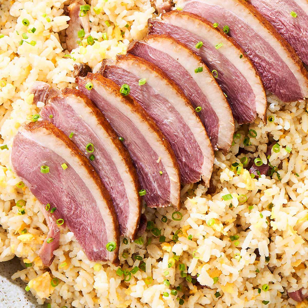 Fried Rice with Smoked Duck