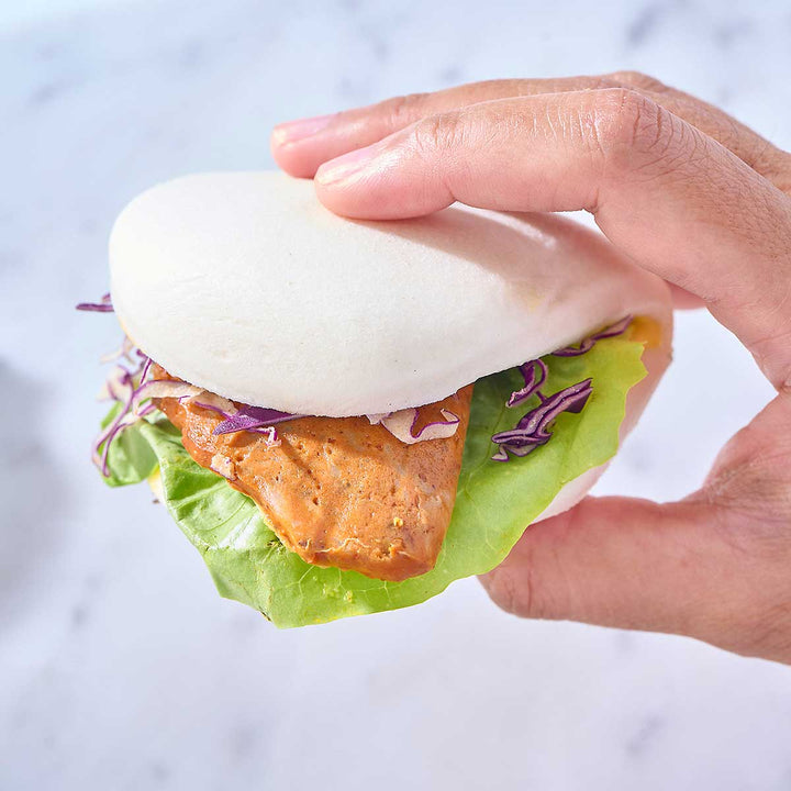 Box of 8 Steamed Mantou Sandwich