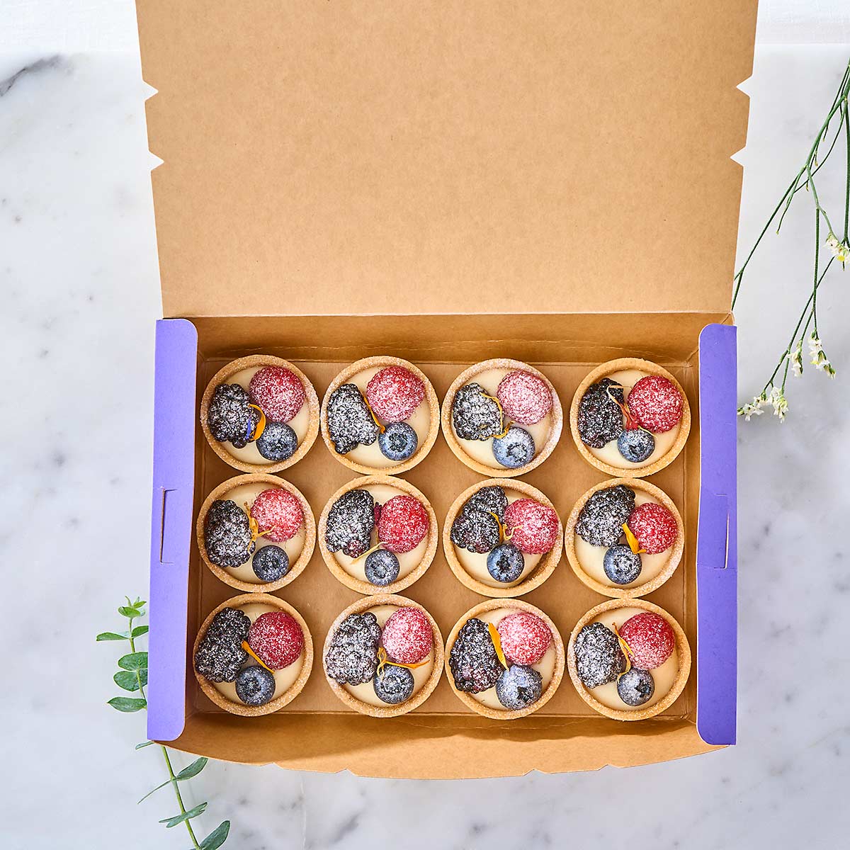 !2 Mini Tarts in a Box
