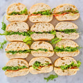 Assorted Vegetarian Finger Sandwiches - Light (For 12-16 Persons)