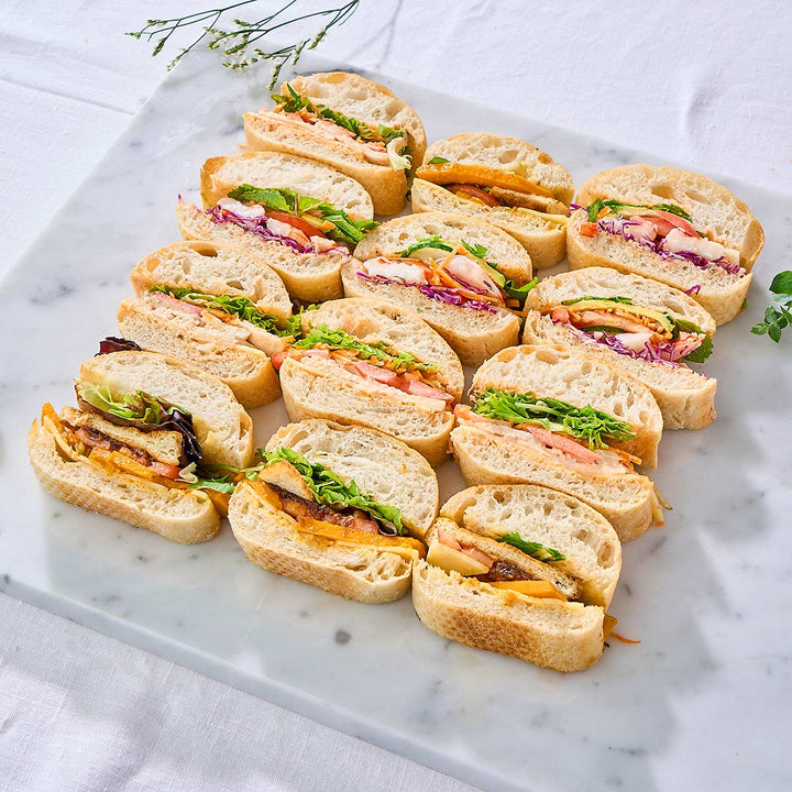 Assorted Finger Sandwiches - Premium (For 12-16 Persons)