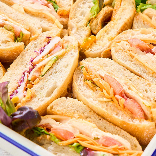 Assorted Finger Sandwiches - Deluxe (For 8-10 Persons)