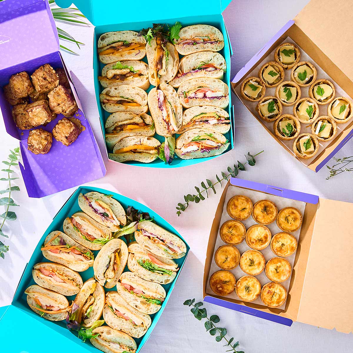 Savoury Tea-Time Platters (For 12-16 Persons), For Party – All