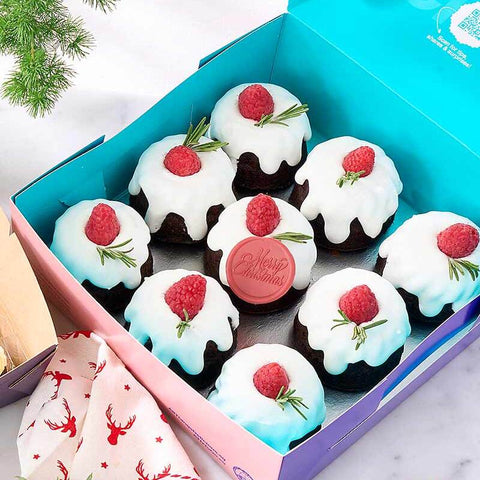 Snowy Choco-Cherry Bundts (Box of 9)