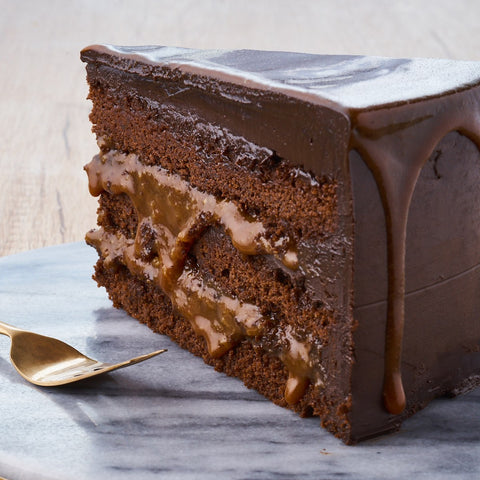 Sea Salt Caramel Chocolate Cake