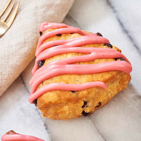 Chocolate Chip Raspberry Scones (Box of 6)