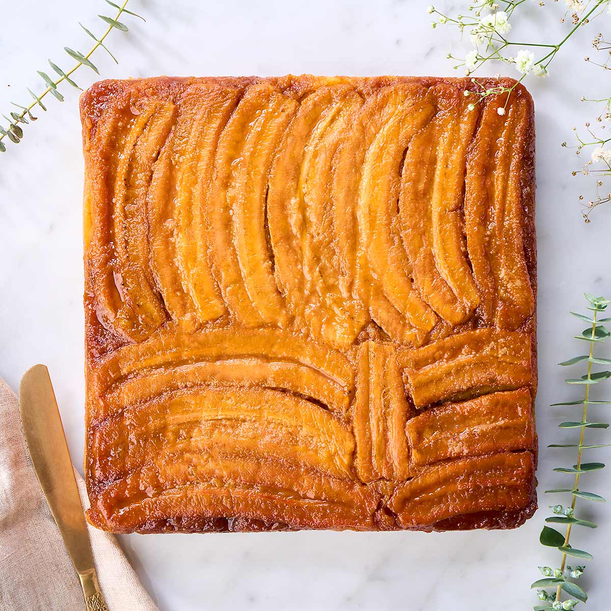 Banana Upside-Down Cake