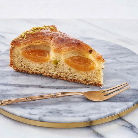 Sticky Apricot Pistachio Cake