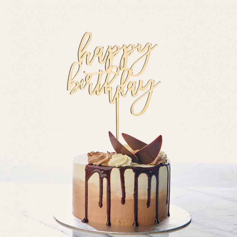 Happy Birthday Cake Topper
