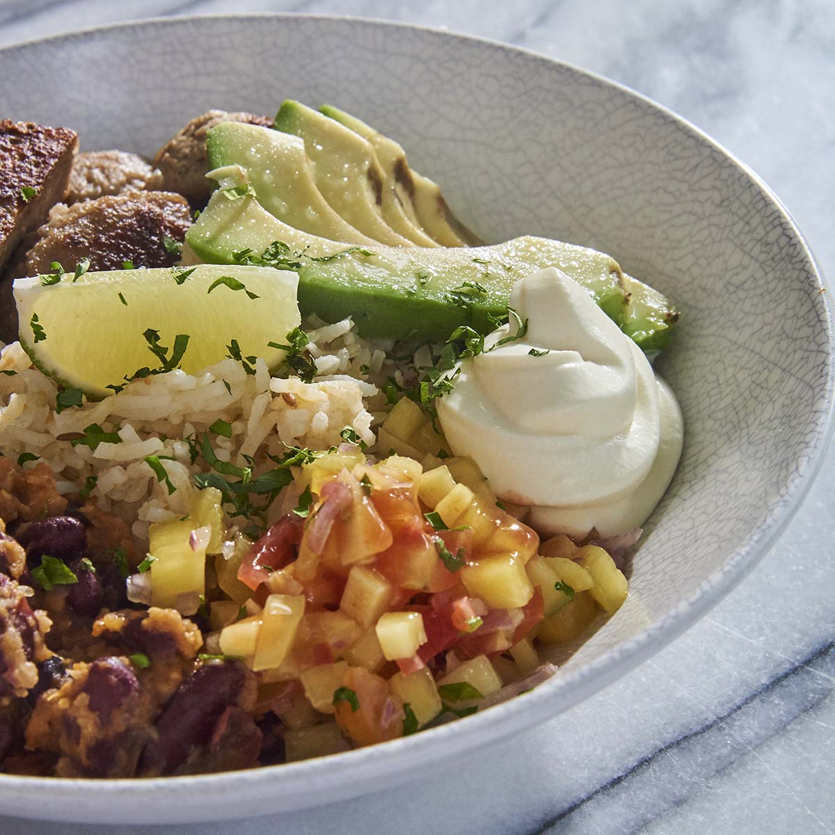 NZ Lamb Rice Bowl