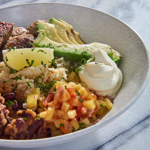 NZ Lamb Rice Bowl