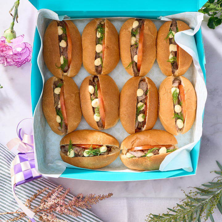 Mini Sub Sandwiches (Box of 10)