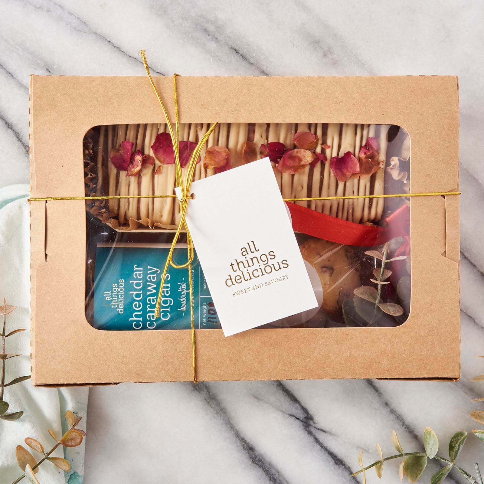 Gold String & Gift Tag