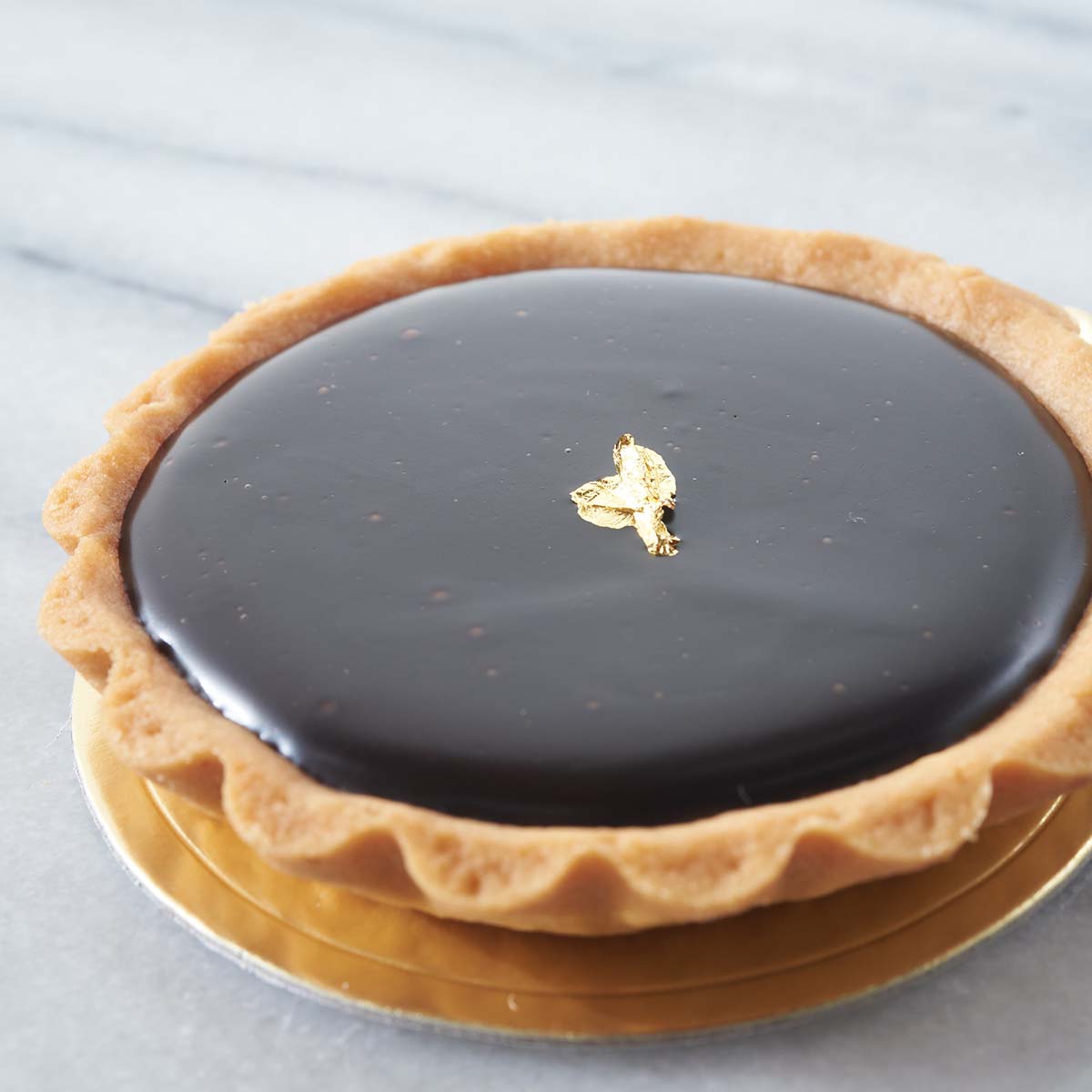 Sea Salt Caramel Chocolate Tart
