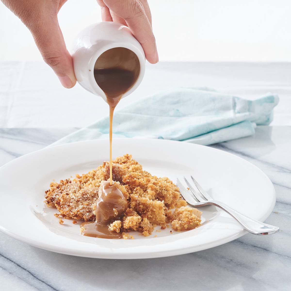 Toffee Apple Crumble Tray