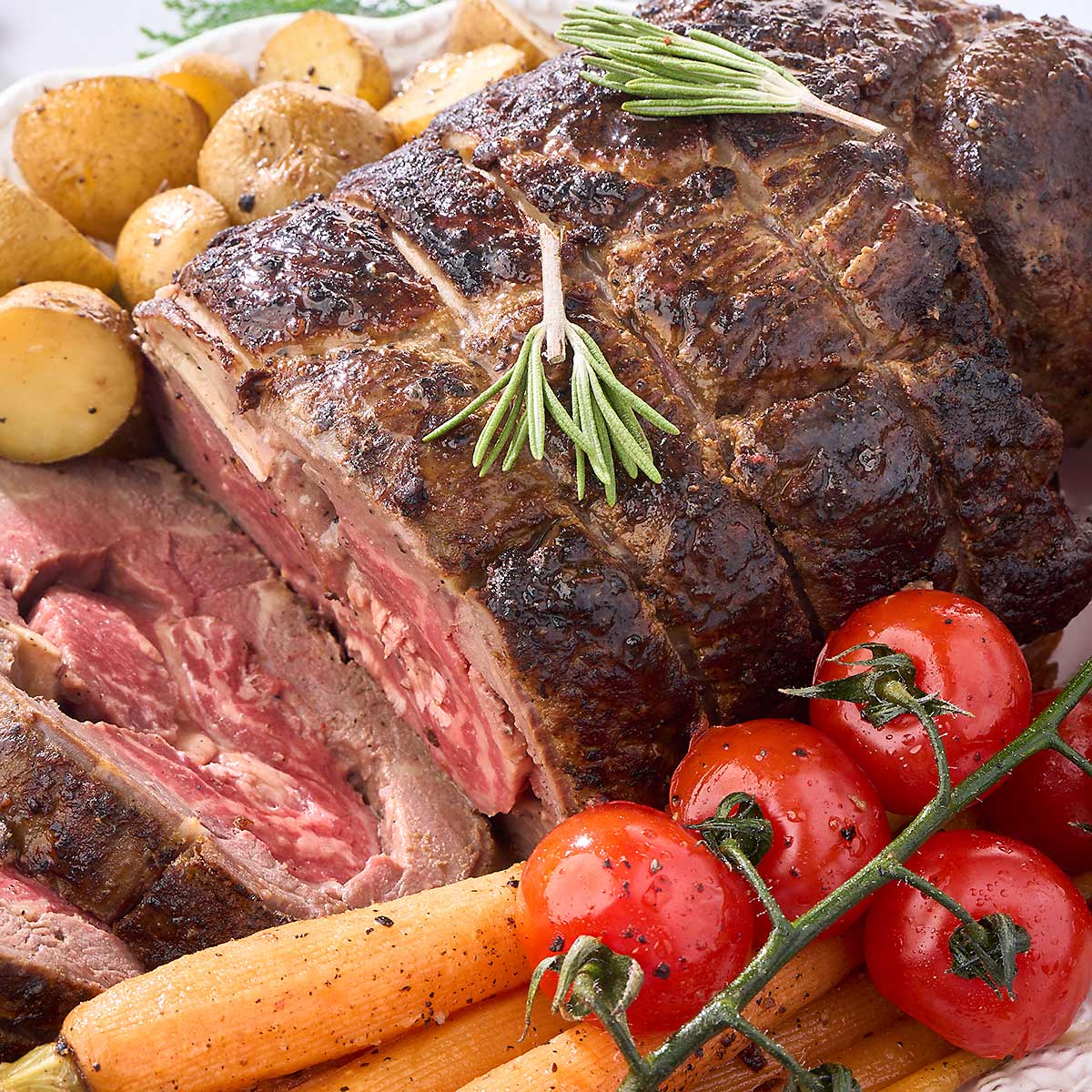 Roast Beef with the Works
